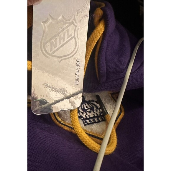 RARE Fanatics NHL Los Angeles Kings SPECIAL EDITION Purple Pullover Hoodie M - Picture 10 of 12